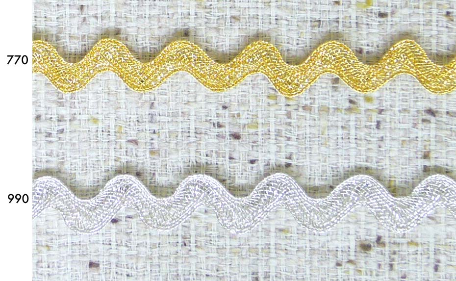 メタリック山道25打(テープ幅:約5mm/天地幅:約10mm）《価格は1mのお値段です・巻単位購入50%オフ・1巻＝30m》(No.116-3225)