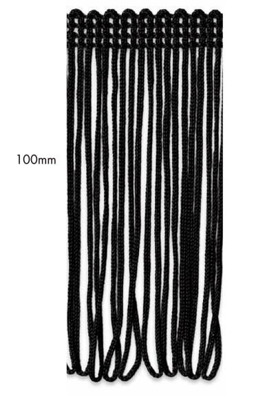 レーヨンフリンジ　100mm《価格は1mのお値段です・巻単位購入50%オフ・1巻＝30m》(No.117-1314-100) 1