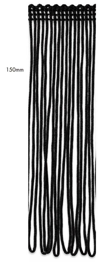 レーヨンフリンジ　150mm《価格は1mのお値段です・巻単位購入50%オフ・1巻＝20m》(No.117-1314-150)