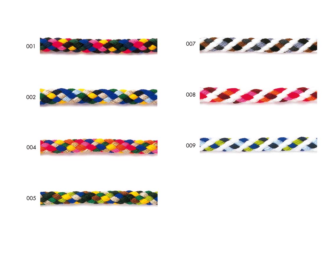 カラフル・ミックスカラーがかわいい！どの色にしようか迷っちゃいます。 *日本製*Size（幅） 約9mm Material (素材) アクリル100％ How to buy(購入について) 数量はm単位になります。1m単位でお買い求めください。 1巻巻数 30m 1巻ご購入割引 ご注文数量欄に上記1巻巻数を入力してください。 メーター価格の50％割引とさせていただきます。1巻巻数端数は、通常m単価となります。（トップページの1巻ご購入割引をご参考ください。） ※システムの都合上、自動返信メールでは割引価格は表示されませんので、追って当店より割引価格を連絡させていただきます。 Notes (注意) 画面上と実物では多少色具合が異なって見える場合もございます。 ロットにより多少の色・サイズの違いが生じる場合や表示サイズと多少異なる場合があります。 ご了承ください。