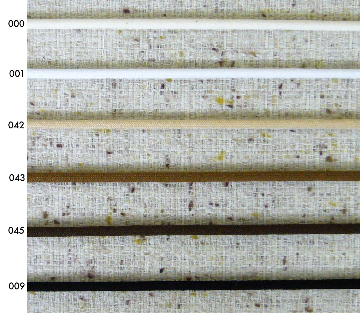 シルケットコットンコード 丸ひも (幅 :約4mm）《価格は1mのお値段です・巻単位購入50%オフ・1巻＝30m..