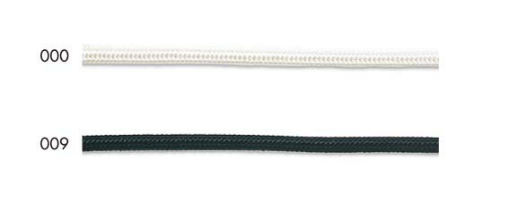 ウェーブコード（丸ひも）ハード (幅 :約3mm）《価格は1mのお値段です・巻単位購入50%オフ・1巻＝30m》※商品の特性上、表記サイズより多少前後する場合がございます。ご了承願います。(No.127-19)