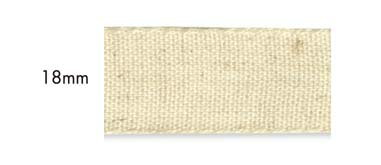 麻混タフタリボン18mm《価格は1mのお値段です・巻単位購入50%オフ・1巻＝30m》(No.137-4-18mm)