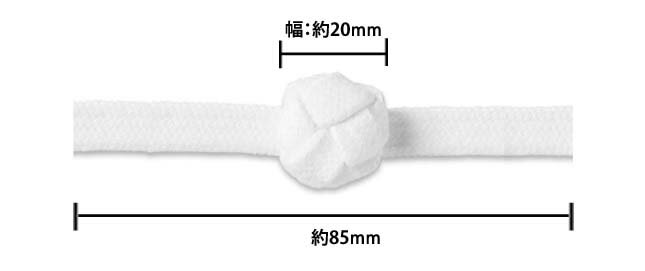 Rakuten - コックボタン大 白(ボタン直径：約20mm)《価格は1ケのお値段です・袋単位購入50%オフ・1袋＝100ケ》コックさんのユニフォームのボタンです。※手加工商品につき表記サイズより多少前後する場合がございます。ご了承願います。