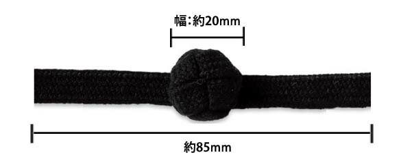 コックボタン大　黒(ボタン直径：約20mm)《価格は1ケのお値段です・袋単位購入50%オフ・1袋＝100ケ》コックさんのユニフォームのボタンです。※手加工商品につき表記サイズより多少前後する場合がございます。ご了承願います。