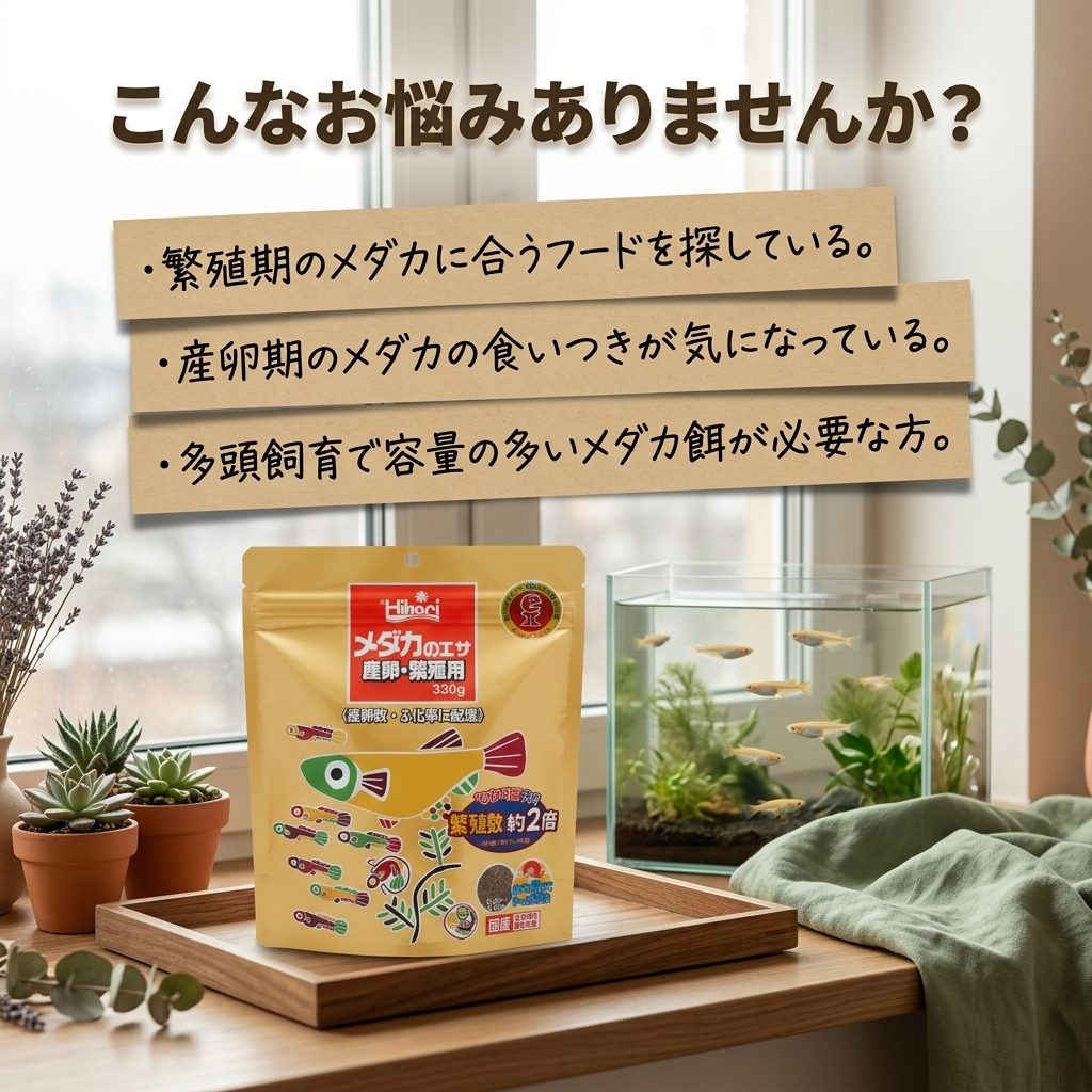 キョーリン ひかり メダカのエサ 産卵・繁殖用 330g x2個 メダカ フード ドライ 日...