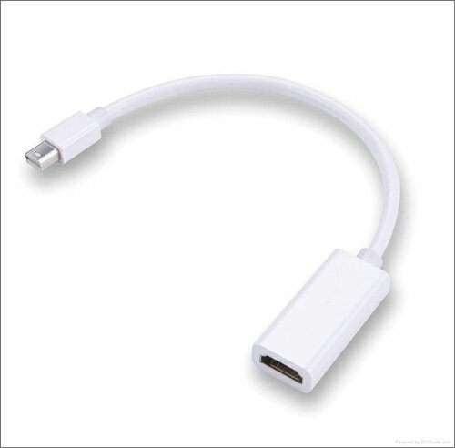 ڥ᡼130ߡMiniDP to HDMI ץ Mini DisplayPort to HDMI Adapter mac Ѵ hdmi mini dp