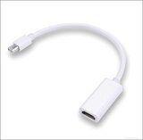 ڥ᡼130ߡMiniDP to HDMI ץ Mini DisplayPort to HDMI Adapter mac Ѵ hdmi mini dp