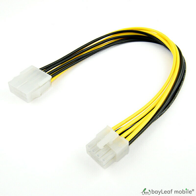 EPS 12V 電源延長 ケーブル 8ピン オス メス 自作パーツ 修理 交換 部品 互換 メンテナンス パーツ リペアのサムネイル