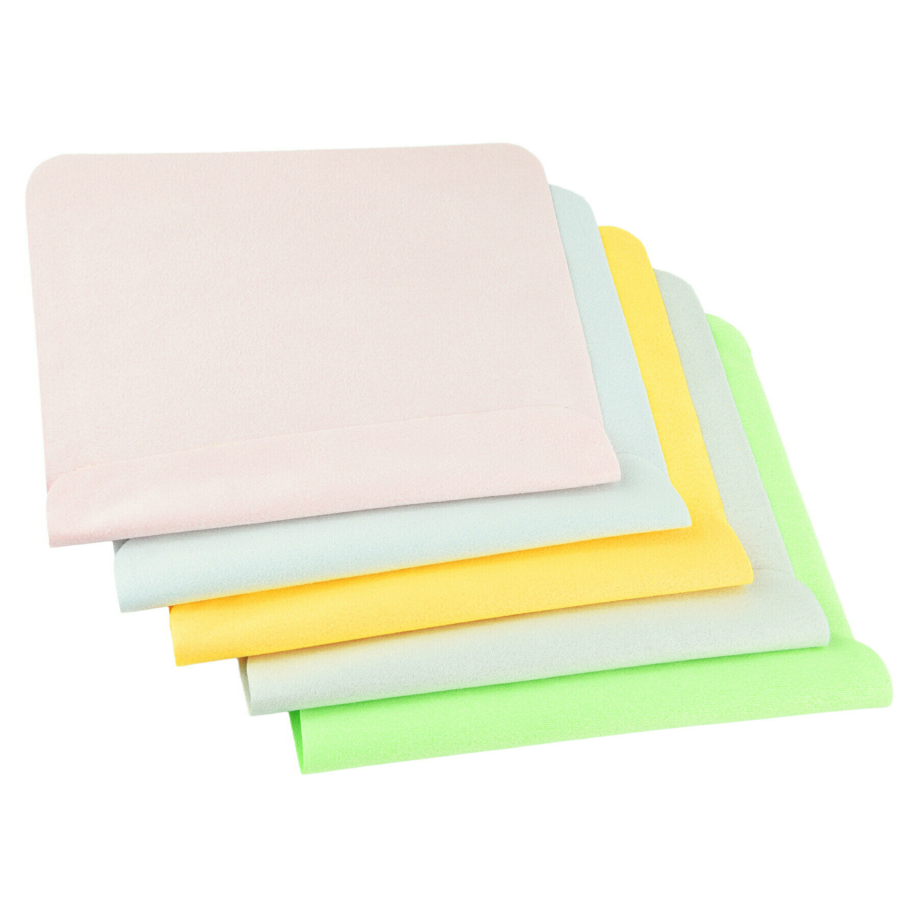 クリーニング クロス 5枚セット 15x15cm クリーナー メガネ拭き 洗濯可能 液晶 画面 スマホ タブレット パソコン モニター カメラ レンズ 眼鏡 サ...