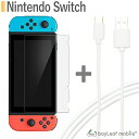 ニンテンドー スイッチ Nintendo Switch 本体 用 保護フィルム 任天堂スイッチ USB Type-C ケーブル 約1m 充電ケーブル USB2....