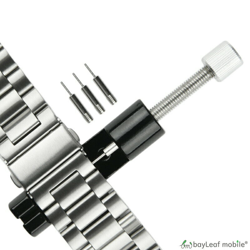 腕時計 ベルト バンド 調整 ピン抜き器 時計 交換 分解 スマートウォッチ Apple Wwatch ピン外し コマ外し サイズ 交換 工具 ロックピン スペ...