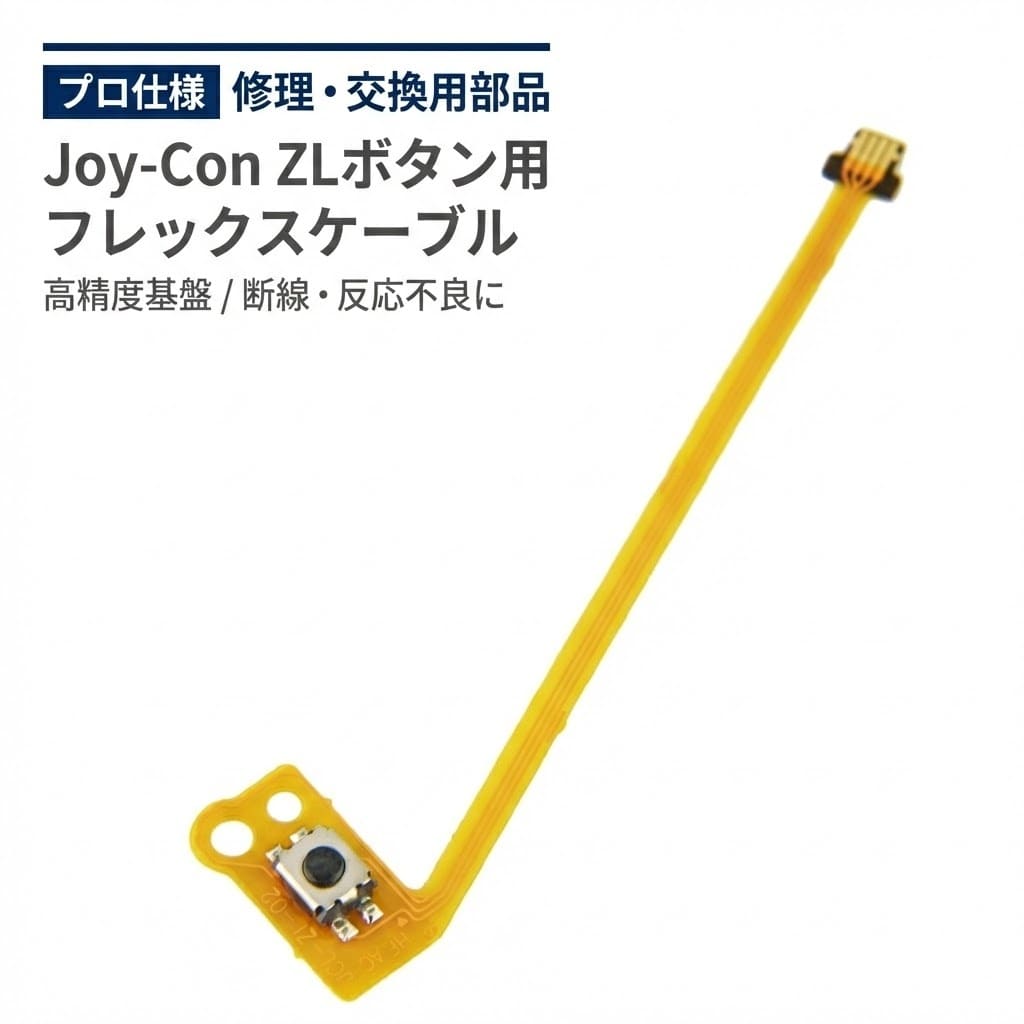 Rakuten - Switch Joy-Con用 ZLボタン フレックスケーブル 修理 交換 任天堂 nintendo ジョイコン ニンテンドー スイッチ ボタンキー 断線 基盤 部品 互換 パーツ リペア