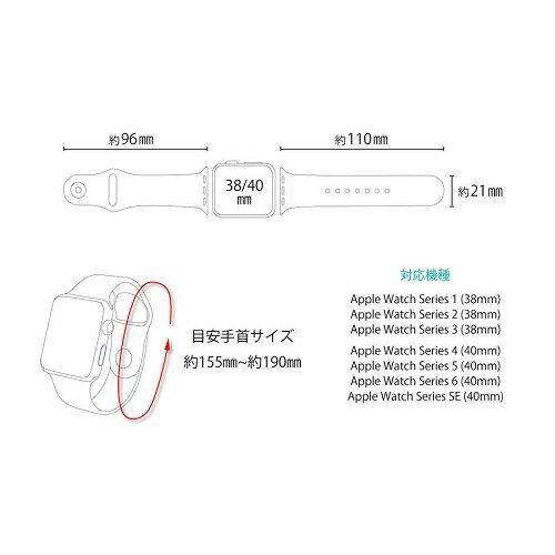 ���Ѳ��Apple Watch 38/40mm�б��Х�� ���åץ륦���å� ���������꡼ ���ꥳ�� �� �٥�� �Х�� �׾�ͪ�� ������ ţ������ �޾�� ����̵��