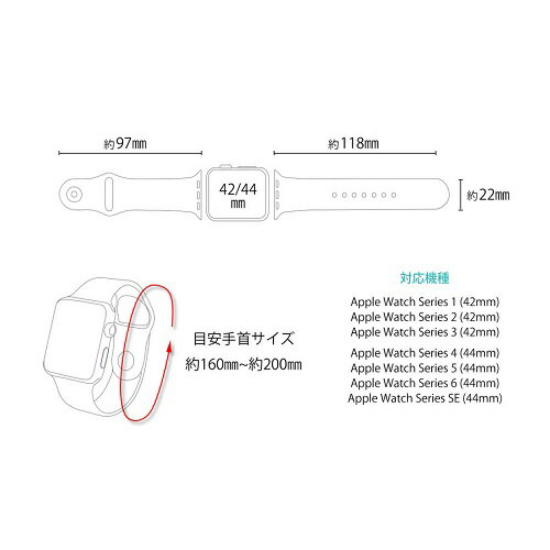 ���Ѳ��Apple Watch 42/44mm�б��Х�� ���åץ륦���å� ���������꡼ ���ꥳ�� �� �٥�� �Х�� �׾�ͪ�� ������ ţ������ �޾�� ����̵��