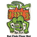 ラットフィンク フロア マット 【 RAT FINK 】 フロアマット リビング 玄関 インテリア アメリカン マット 送料無料