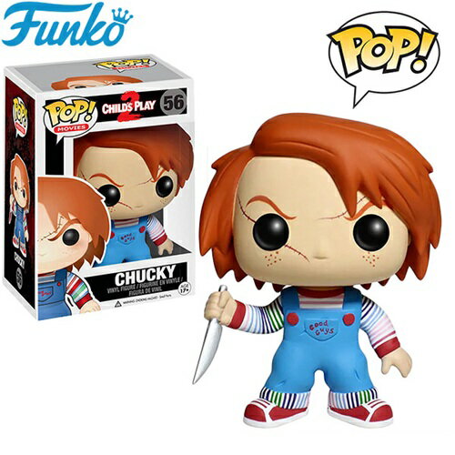 乐天商城 - FUNKO チャッキー ビニールフィギュア POP! MOVIES ICONS VINYL FIGURE CHILD'S PLAY 2 CHUCKY フィギュア アメリカン キャラクター 雑貨 送料無料