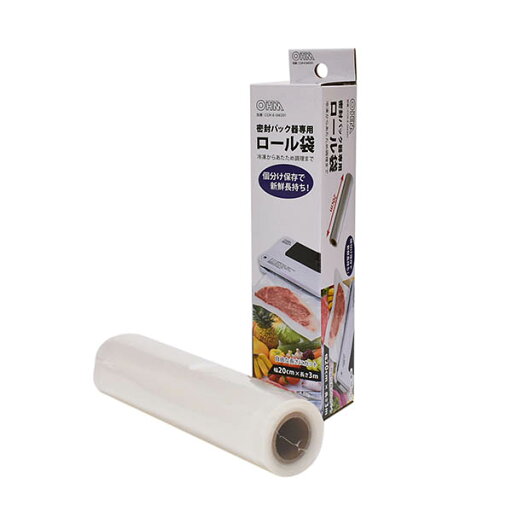 密封パック器専用ロール袋(20cm×3m) COK-E-SM201 密封パック器専用ロール袋(20cm×3m) COK-E-SM201