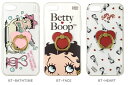 iPhone7 iPhone8 ベティーちゃん CLEAR JACKET&RING BETTY クリア キャラクター アメリカン雑貨 iPhone ケース ベティ リング 送料無料