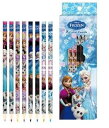 メール便OK【キャラクター】色鉛筆 8色セット ディズニー アナと雪の女王 オラフ アナ エルサ