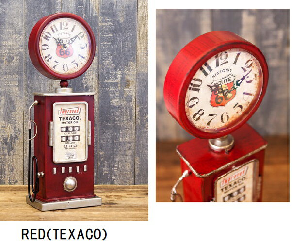 テーブルクロック ガスポンプ 置時計 インテリ...の紹介画像3