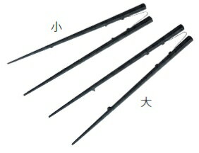 介護用品 らくらく箸( ピンセットタイプ ) 楽々箸 ブラック 樹脂製 介護 食事 つまみやすい 送料無料