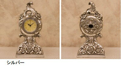 置き時計 ロイヤルパレス テーブルクロック ローズ 86017 インテリア 時計 アンティーク ロイヤルパレス ゴージャス 送料無料 [2]