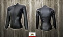 classic smooth black Women's ロングスリーブ タッパ 2mm L/Sタッパ