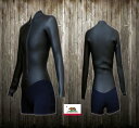 FRONT ZIP STYLE Women's ラバーTYPE ロンスプ 3x2mm