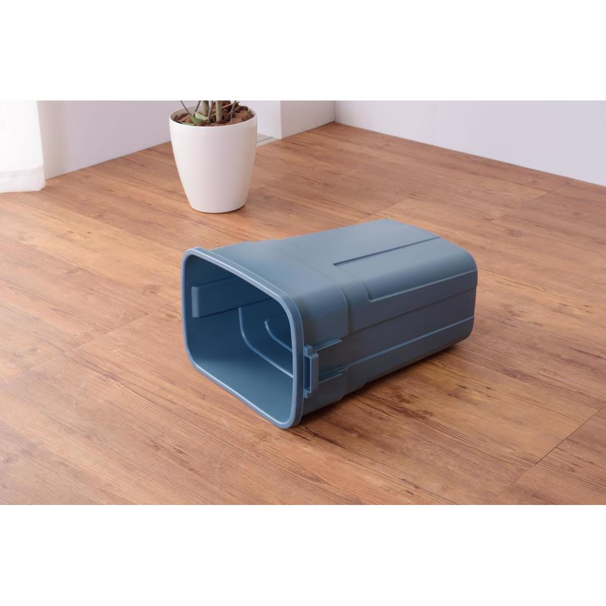 【I】東谷 Azumaya トラッシュカン50L LFS-936NV 新生活 おしゃれ 模様替え 映え【代引不可/北海道・沖縄・離島不可】