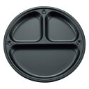 キャプテンスタッグ(CAPTAIN STAG) メタリックブラックコート 仕切りプレート UH-63 アウトドア キャンプ 食器 茶碗