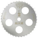 ツムラ(津村鋼業) 笹刈刃ゴールドソー ミガキ 255mm 刃数40(穴付) 刈払機用刈刃 草刈機用 軽量 角鳩印