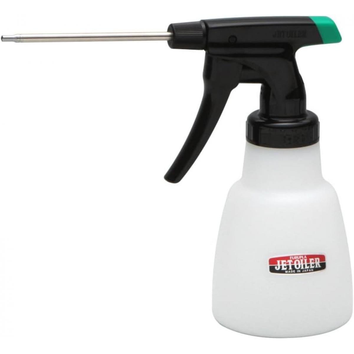 フルプラ ジェットオイラー 高性能 ピストルオイラー グリーン 300mL NO.3030 機械油 潤滑油 噴射