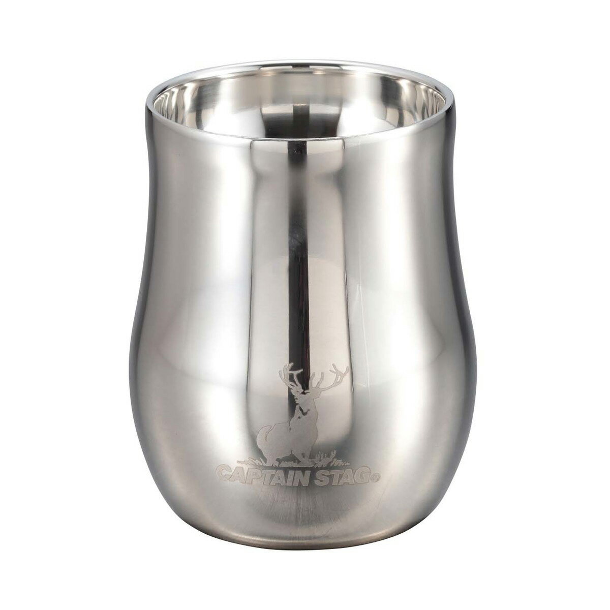 キャプテンスタッグ 香る 真空二重 タンブラー 240 シルバー ミラー UE-3570 ステンレス 240ml マグ カ..