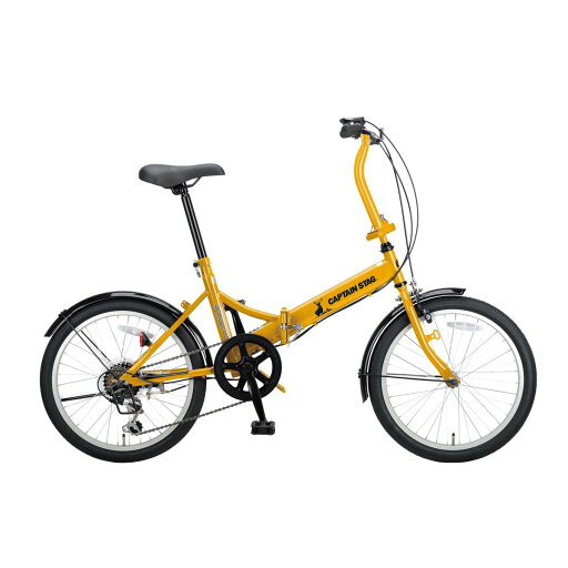 【お客様組立品】キャプテンスタッグ CAPTAIN STAG 折りたたみ 自転車 リアーノ FDB206 カラシ YG-1456 外装6段 イエロー 【お客様組立品】キャプテンスタッグ CAPTAIN STAG 折りたたみ 自転車 リアーノ FDB206 カラシ YG-1456 外装6段 イエロー