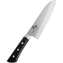 貝印 関孫六 茜 三徳165mm AE2905 ステンレス3層鋼 日本製 右利き・左利き兼用の包丁