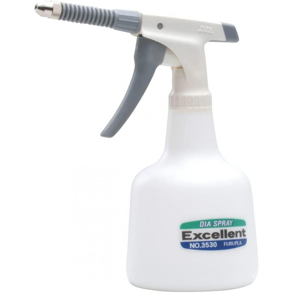 フルプラ ダイヤスプレー No.3530 アイボリー エクセレント 500 8cm ノズル付 有機溶剤系 噴霧 霧吹き スプレー