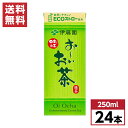 伊藤園 お~いお茶 緑茶 紙パック 250ml×24本(1ケース) 日本茶飲料 国産茶葉100% おーいお茶