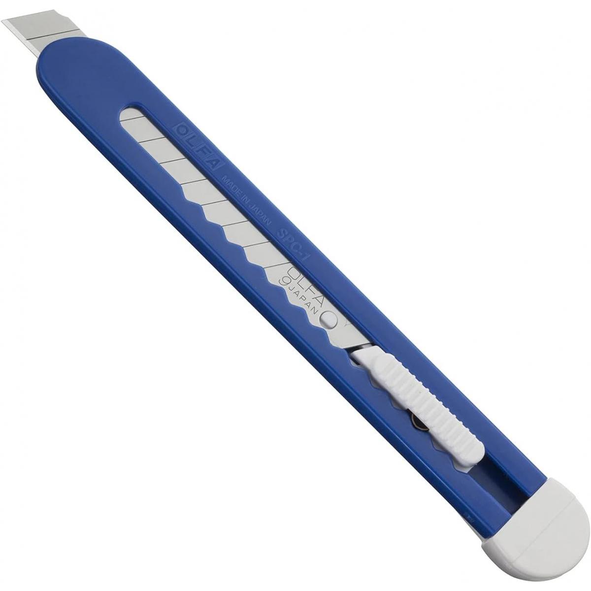 オルファ OLFA カッター サーフ ブルー 142BB 折刃式 替刃式 折る刃 コンパクト 軽量 事務 事務作業 工作 小型