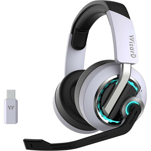 WizarD 2.4G&Bluetooth5.1 ワイヤレスゲームヘッドセット 7.1chバーチャルサラウンド 低遅延 HK21C1 ゲーミング I-CHAIN JAPAN WizarD 2.4G&Bluetooth5.1 ワイヤレスゲームヘッドセット 7.1chバーチャルサラウンド 低遅延 HK21C1 ゲーミング I-CHAIN JAPAN
