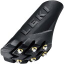 レキ LEKI NW サイレントスパイクパッド 1個 1300111 マルチラバースパイクパッド アスファルト 土 ブラック ポールアクセサリー トレッキングポ...