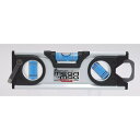 シンワ測定 ハンディ レベル MEGA-MAG 150mm 水平器 白 ホワイト マグネット付 73132(4)