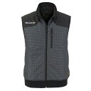 コーコス信岡 GLADIATOR リバーシブル 防寒 ベスト グリッド ブラック 3L G-9909 防風 保温性 オックス ボアフリース 胸ポケット