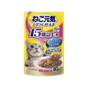 ユニ・チャーム ねこ元気 パウチ 15歳以上用 60g キャットフード ウエットフード ウェットフード 成猫用 総合栄養食