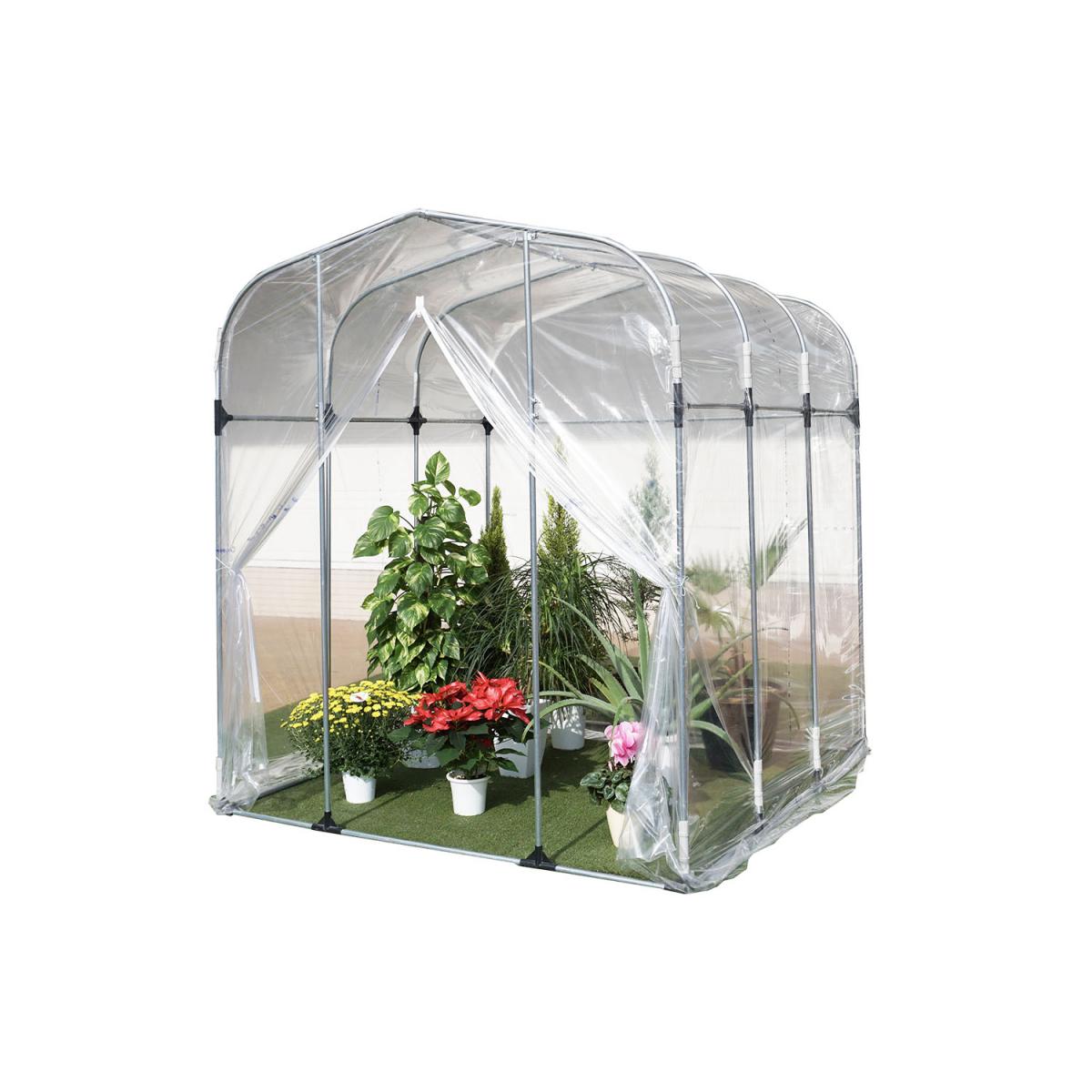 南栄工業 温室 グリーンハウス G-10 1.0坪 本体一式 植物 保護 鉢植え 観葉植物 組立式 温室ハウス ビ..