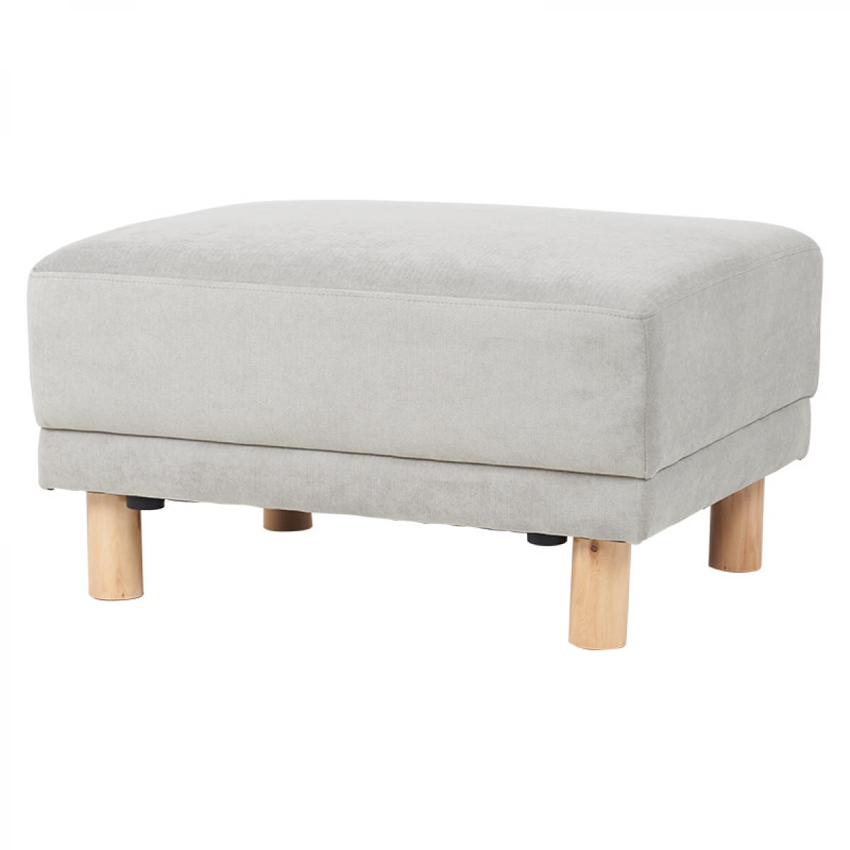 【I】 萩原(Hagihara) ニールOT-GY オットマン 新生活 インテリア 家具おしゃれ