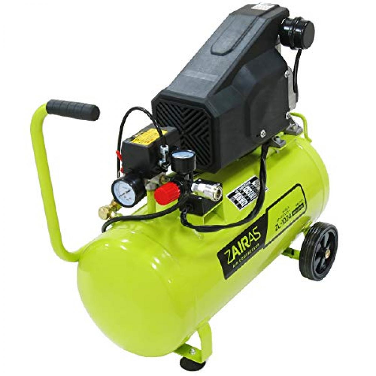 Rakuten - コンプレッサー ケンオー(KENOH) ZAIRAS オイルレス エアーコンプレッサー 100V 容量24L ZL-1024