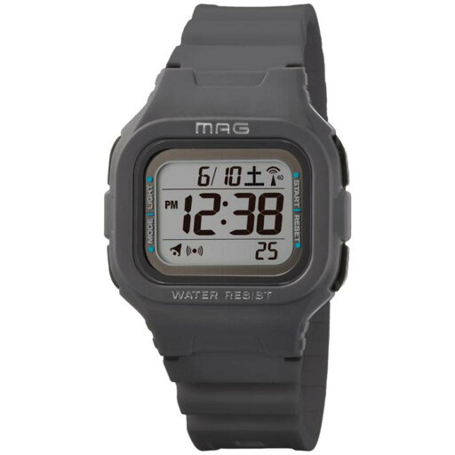 ノア精密 MAG 電波ソーラーウォッチ ウェーブフォース MW-550 GY グレー 腕時計 電波時計 10気圧防水 デジタル カレンダー ノア精密 MAG 電波ソーラーウォッチ ウェーブフォース MW-550 GY グレー 腕時計 電波時計 10気圧防水 デジタル カレンダー