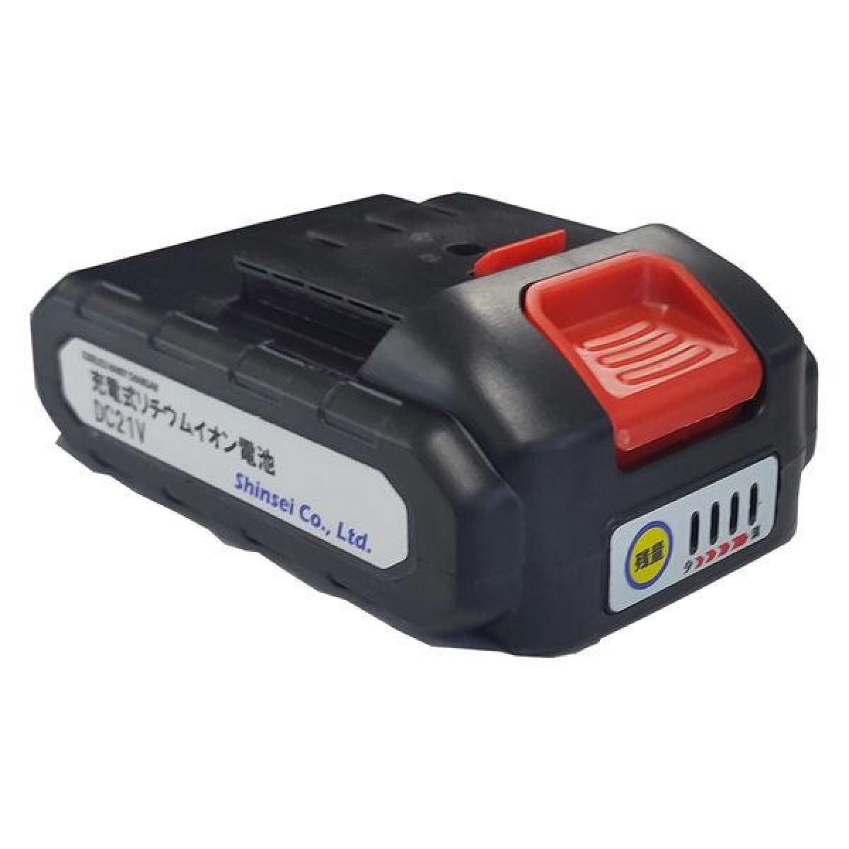 シンセイ 交換用 バッテリーハン ディチェーンソー/ハサミ兼用 DC21V TIP-BT