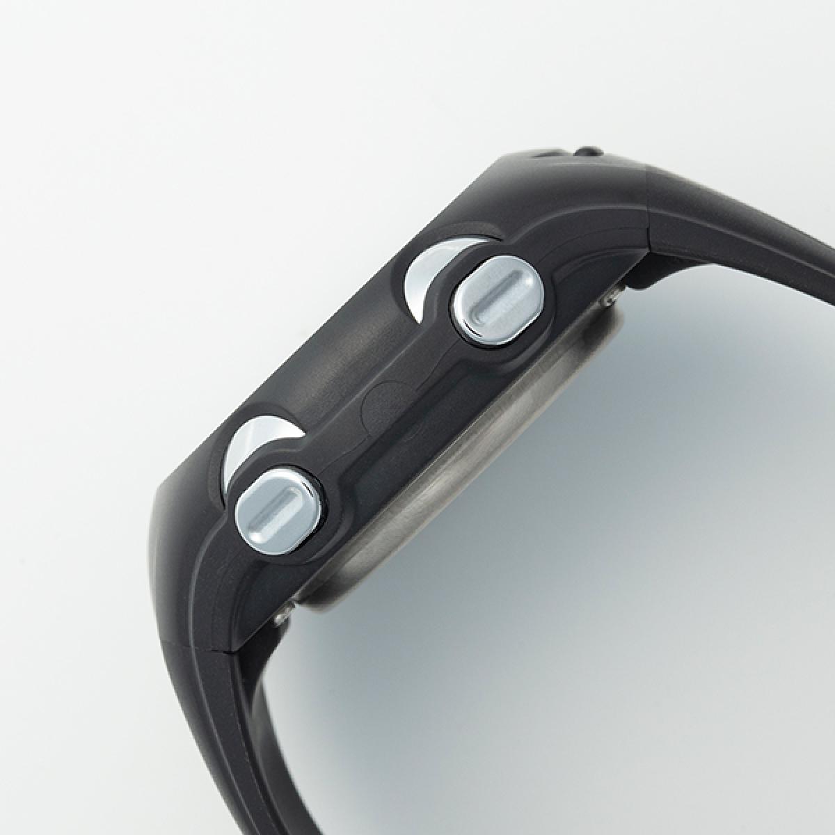 クレファー TELVA 電波デジタルウオッチ TE-D254-BK　5気圧防水